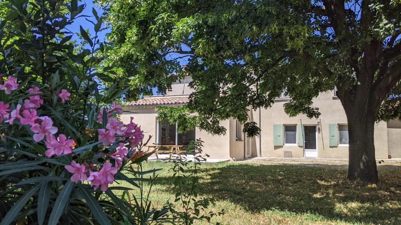 Rez-De-Jardin Independant Dans Ferme Maraichere Bio Avec Grand Jardin Privatif Clos Et Arbore เครต์ ภายนอก รูปภาพ