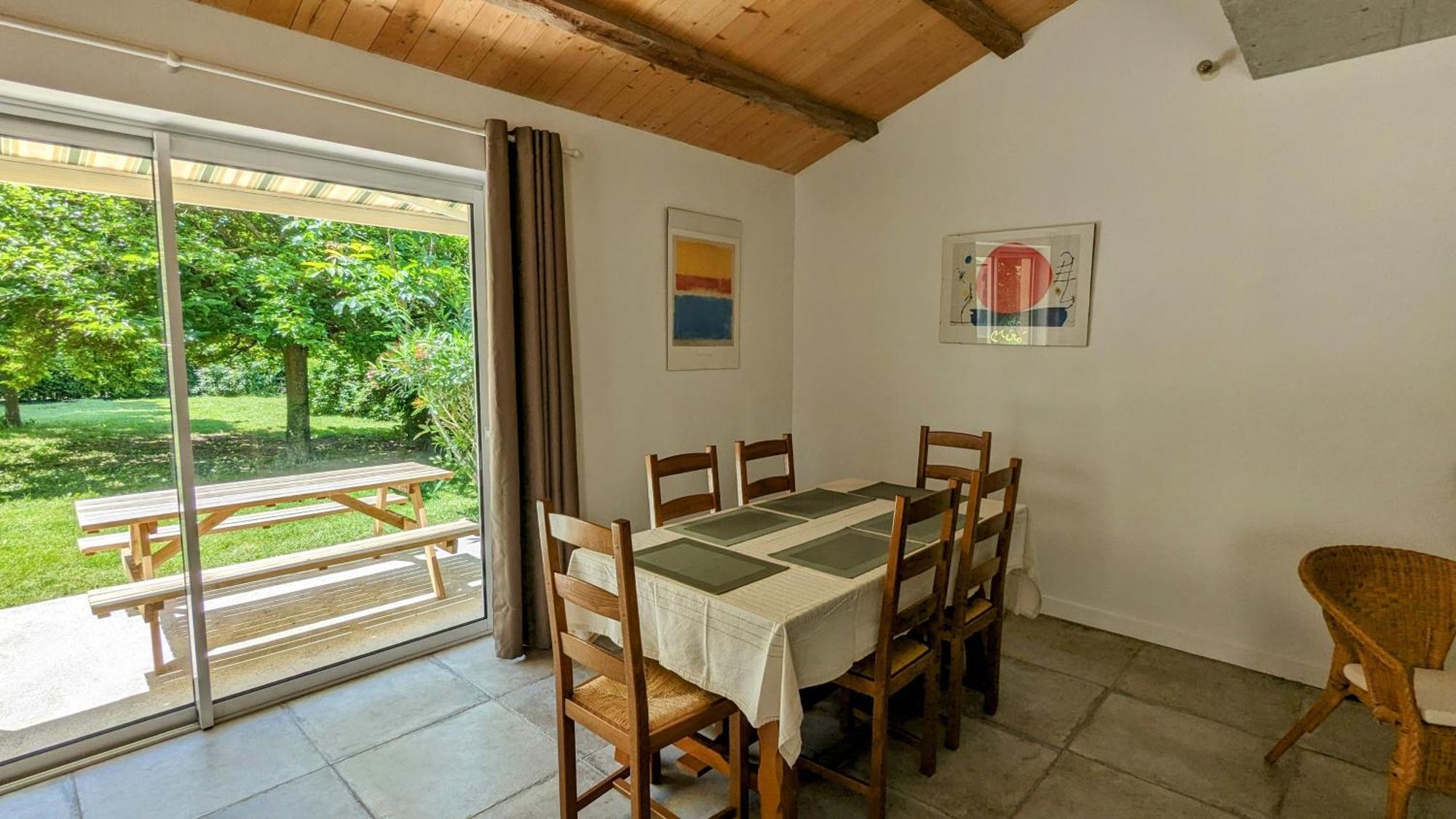 Rez-De-Jardin Independant Dans Ferme Maraichere Bio Avec Grand Jardin Privatif Clos Et Arbore เครต์ ภายนอก รูปภาพ