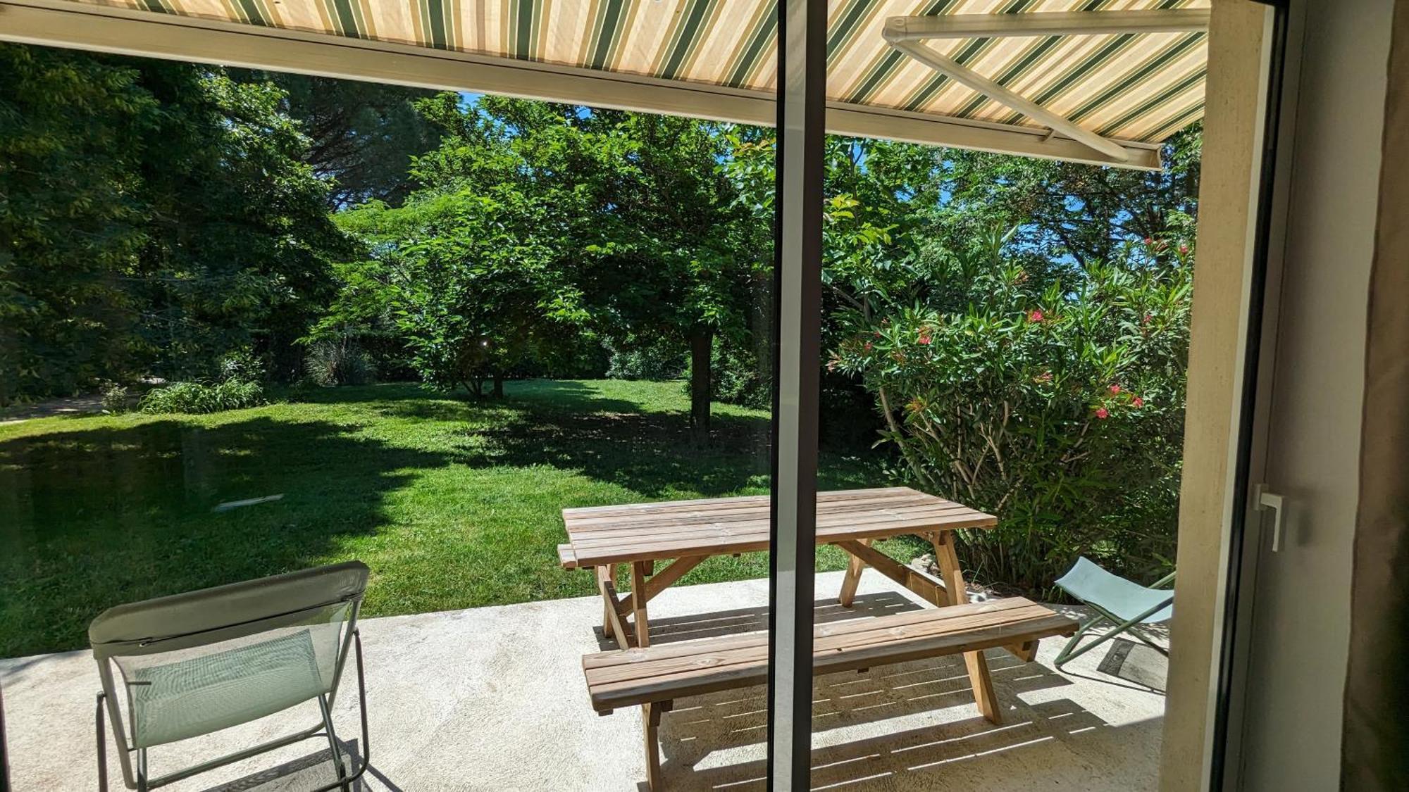 Rez-De-Jardin Independant Dans Ferme Maraichere Bio Avec Grand Jardin Privatif Clos Et Arbore เครต์ ภายนอก รูปภาพ
